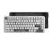 Top view of the Zifriend ZT82 Hot Swappable RGB Gaming Mechanical Keyboard showing its compact white layout with keys clearly visible.