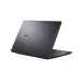 ASUS VivoBook laptop with matte finish, partially open showing keyboard and ports, minimalist everyday design.