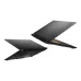 ASUS TUF Gaming F16 FX608JHI laptops angled to show cooling vents, underside design, and yellow backlit keyboard.