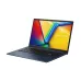 Front angled view of Asus VivoBook 15 A1504VA Laptop showing slim profile, keyboard, and display with VivoBook branding.