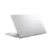 Angled rear-left view of Asus VivoBook 15 X1504VA Laptop showing slim metallic design and multiple side ports.