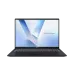 Front view of ASUS Vivobook 16 F1607CA Laptop showing vivid display and full-sized keyboard with modern chassis.