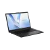 Front view of ASUS Vivobook Go 14 EB595W Laptop with screen on, displaying vivid graphics and full keyboard layout.