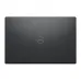 Top lid view of DELL 15 DC15250 Laptop showing matte black finish and centered silver Dell logo.