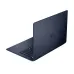 Rear angled view of HP OmniBook Ultra Flip x360 14-fh0103TU Laptop showing metallic HP logo and dark blue chassis.