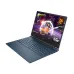 Top-down view of HP Victus Gaming 15-fa2275TX Laptop with full keyboard, numeric keypad, and colorful game display.