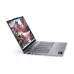 Angled front view of Lenovo IdeaPad 5 2-in-1 14AKP10 Laptop with vivid screen, full keyboard, and AMD hardware labels.