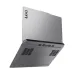 Lenovo LOQ-15IRX10 gaming laptop bottom view showing cooling vents, sleek gray design and durable build quality