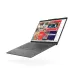 Floating front view of the Lenovo Yoga 7 2-in-1 14IML9 Laptop with thin bezels and vibrant website displayed onscreen.