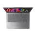 Above view of Lenovo Yoga Pro 7 14IAH10 Laptop showing QWERTY keyboard, large touchpad, and editing software on screen.