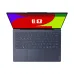Top view of Lenovo Yoga Slim 7 Ultra 14IPH11 Laptop showing gray keyboard, large touchpad, and FIFA partnership display.