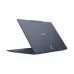 Rear angled view of Lenovo Yoga Slim 7 Ultra 14IPH11 Laptop highlighting metallic lid, gold logos, and side connectivity ports.