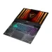 Angled front-right view of the MSI Cyborg A15 AI B2HWFKG Ryzen 7 260 RTX 5060 Gaming Laptop with its RGB-lit keyboard and display.