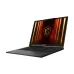 Front angled view of MSI Stealth 16 AI A2HWFG Gaming Laptop showing slim design and bright display