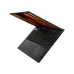 Top angled view of MSI Stealth 16 AI A2HWFG Gaming Laptop showing clean body design and open display