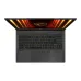 Top-down view of the MSI Stealth A16 AI+ A3XWJG gaming laptop showing the full keyboard and vivid illuminated display.