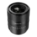 Top angled view of the black 7Artisans 24mm F1.8 AF lens with aperture markings.