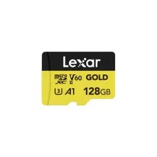 Lexar Professional Gold 128GB microSDXC A1 UHS-II Memory Card