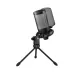 FIFINE AmpliGame A6V USB Condenser Microphone with pop filter, shock mount, and desktop tripod stand.