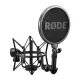 RODE SM6 Studio Microphone Shock Mount With Detachable Pop Filter