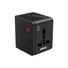 BWOO BO-UC06 15W Universal Travel Charger Adapter