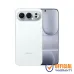 Angled front and rear view of a silver HONOR 500 Pro smartphone, showing the dual camera bump.