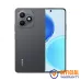 HONOR smartphone in black with triple rear cameras, LED flash, and punch‑hole front display