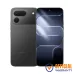 Front and back view of Tecno SPARK 50 Pro in black showing matte finish and camera layout