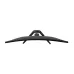 Nitro ED270 X0 top view highlighting curved screen structure, minimal design and centered stand alignment setup