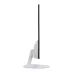 Side view of Acer SA272 P1 Monitor showing ultra-slim profile with white casing and circular base.