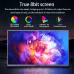 Front view of Arzopa A3C PRO Portable Monitor highlighting true 8-bit screen with 1.07 billion colors and rich detail.