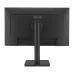 Rear view of ASUS BE27ACGN Monitor highlighting ports, stand, and ASUS branding