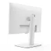 Side view of the white BenQ GW2786TC monitor, showcasing its stand and clean, minimalist design.