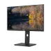 Dahua DHI-LM24-P301A 23.8-inch FHD monitor with a minimalist stand, displaying a scenic autumn lake reflection.