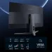 Rear view of KOORUI G3221SC Monitor showing HDMI, DP ports, DC input, and VESA 100×100mm mount compatibility.