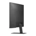 Rear view of LG 24U631A-B Monitor with matte black finish, ventilation slits, and VESA mount support.