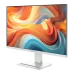 MSI PRO MP273W 27 inch monitor with thin bezel, vivid abstract screen, and MSI logo on bottom bezel.