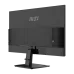 Back panel of MSI PRO MP275 with HDMI, audio jacks, MSI logo, and rectangular stand design.