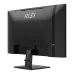 Back of MSI PRO MP275Q monitor with MSI logo, PRO branding, VESA mount, HDMI and DP ports, and power button.