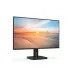 Side profile of the Philips 24E1N2100A Monitor, illustrating its thin frame, ergonomic stand, and minimalist aesthetic.