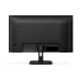 Rear view of the Philips 27E1N2100A Monitor, showcasing its sleek black design, stand, and central port panel with HDMI and D-Sub inputs.