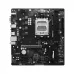 ASRock B840M-HVS motherboard flat layout with PCIe slot, chipset heatsink, dual RAM slots, and power connectors