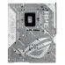 ROG Maximus Z890 Apex motherboard rear PCB view showing socket area, circuit layout, and ROG Apex branding