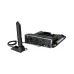 Asus ROG STRIX B860‑I GAMING WIFI Mini ITX motherboard with external WiFi antenna connected for wireless use.