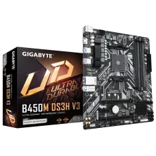 Gigabyte B450M DS3H V3 AMD AM4 Micro ATX Motherboard