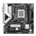Top view of GIGABYTE B840M EAGLE WIFI6 Motherboard showing CPU socket, DDR5 slots, PCIe, and heatsinks.