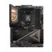 MSI MEG X870E ACE MAX motherboard with gold accents, PCIe slots, DDR5 RAM slots, and premium heatsinks