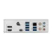 Rear I/O panel of MSI PRO Z890-S WIFI6E Motherboard showing HDMI, DisplayPort, USB ports, Ethernet, Wi-Fi, and audio jacks.