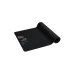 Rolled perspective of the Asus ROG Sheath II Extended Gaming Mouse Pad highlighting its flexible fabric texture and logo corner.