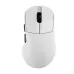 Overhead view of white AJAZZ AJ179 V2 MAX Mouse with minimalist layout and side buttons for productivity or gaming.
